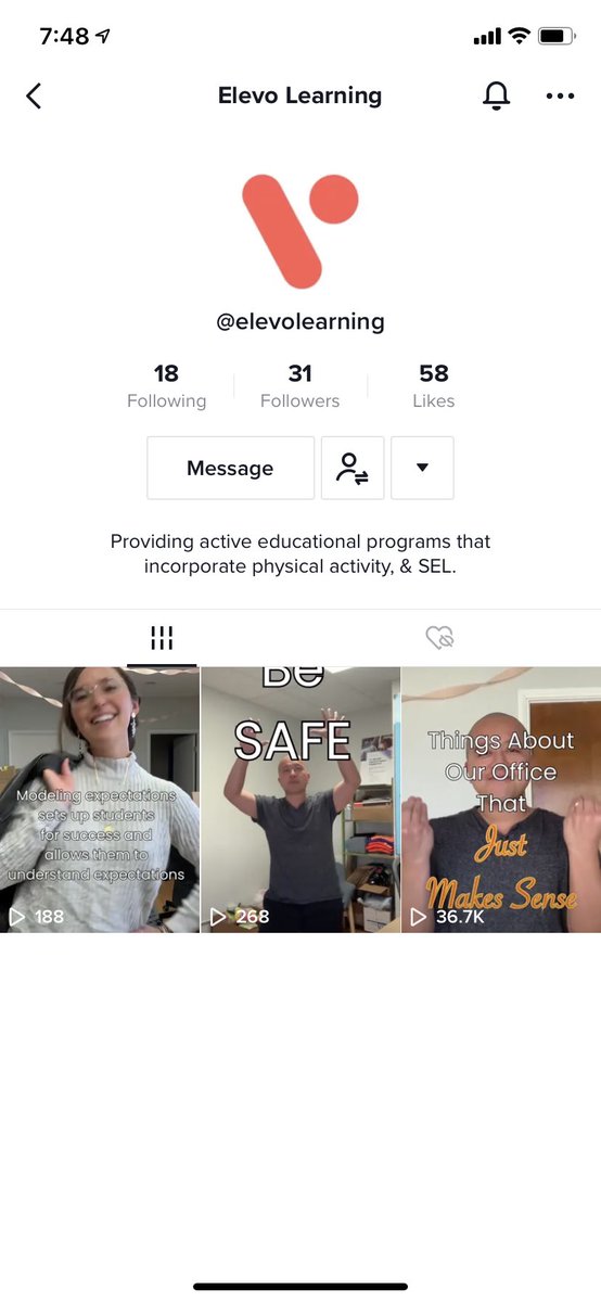 pacificYO's tweet photo. Just started a TikTok for the company I just joined. The first video is at almost 37k views. 😳 https://t.co/ndx9latSs2