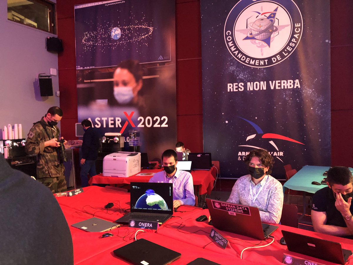 BriceLancon's tweet photo. Honored @SAFRAN having contributed to #AsterX exercise with CDE, Cdt de l’Espace, during @Europe2022FR and demonstrated #WeTrack performances for Strategic sovereignty 🇫🇷🇪🇺
@Armees_Gouv @ThierryBreton @defis_eu @CNES #EUSpace https://t.co/qG6GPbwpfp