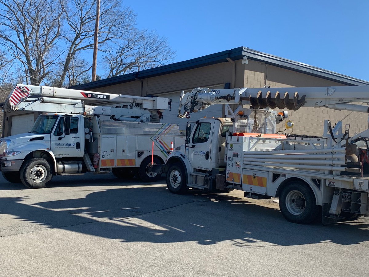 Hats off to our electric operations and community teams today as they held a ribbon cutting marking a renovated Spencer operations center that services more than 70,000 customers in Central Massachusetts.