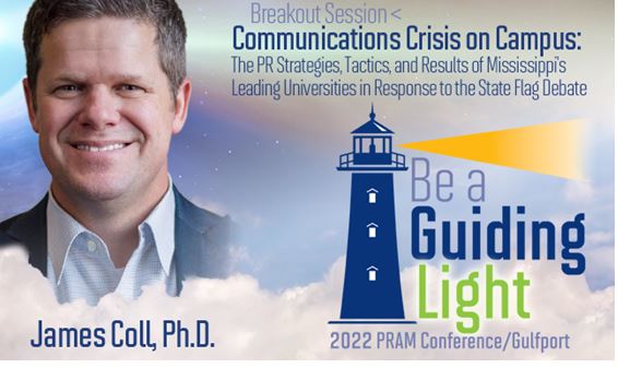 PRAMonline's tweet photo. Bask in the luminescence at #PRAM2022 in Gulfport,
April 3-5. Jim Coll, is one of the bright lights who will guide us as he cast a light on the state flag debate of Mississippi that reached a crescendo on MS University campuses 2015-2020. https://t.co/ZJemElq6ht  @StarkvillePRAM https://t.co/DytR5ywjg5
