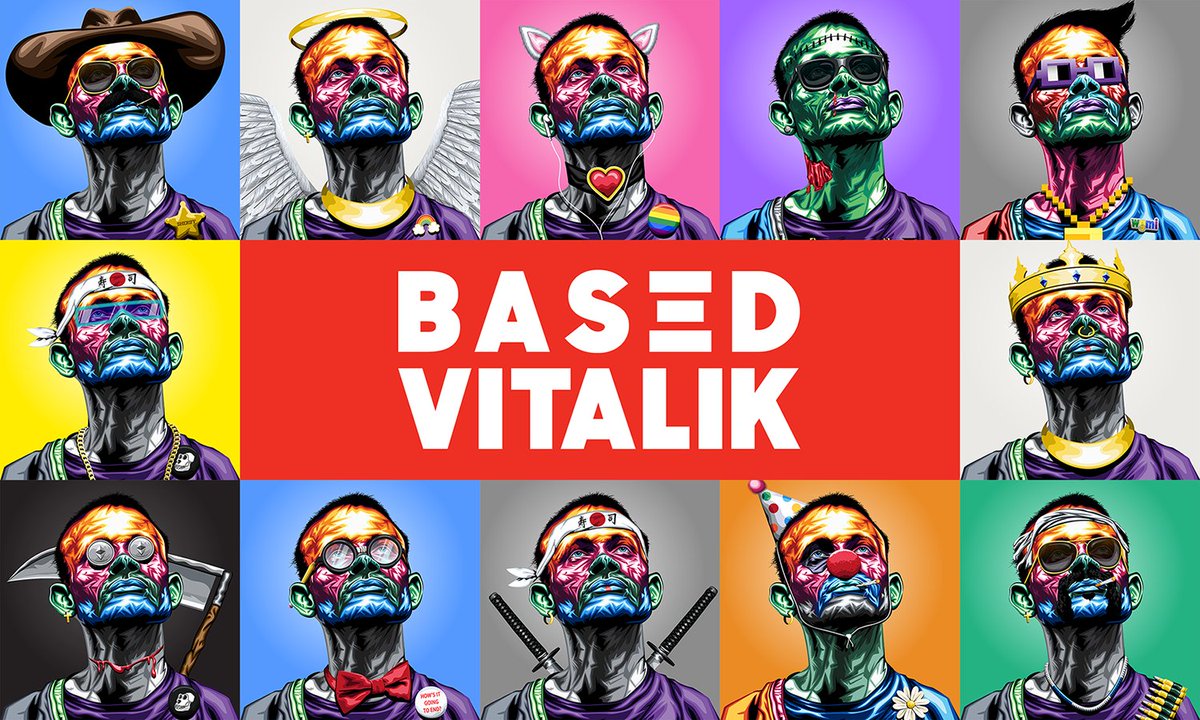 Art101NFT's tweet photo. 🎁 1st BASΞD VITALIK #NFTGiveaway!  For https://t.co/7ffZS4huuD #0018.

-Follow
-Like
-Retweet
-Tag 3 friends

Winner announced 3/6 @ 12pm ET!

#NFTgiveways #nftart #NFT #NFTs #NFTCommunity #NFTcollection #pfpNFT #nftpfp #nftcollector https://t.co/fsiQsNoSgL