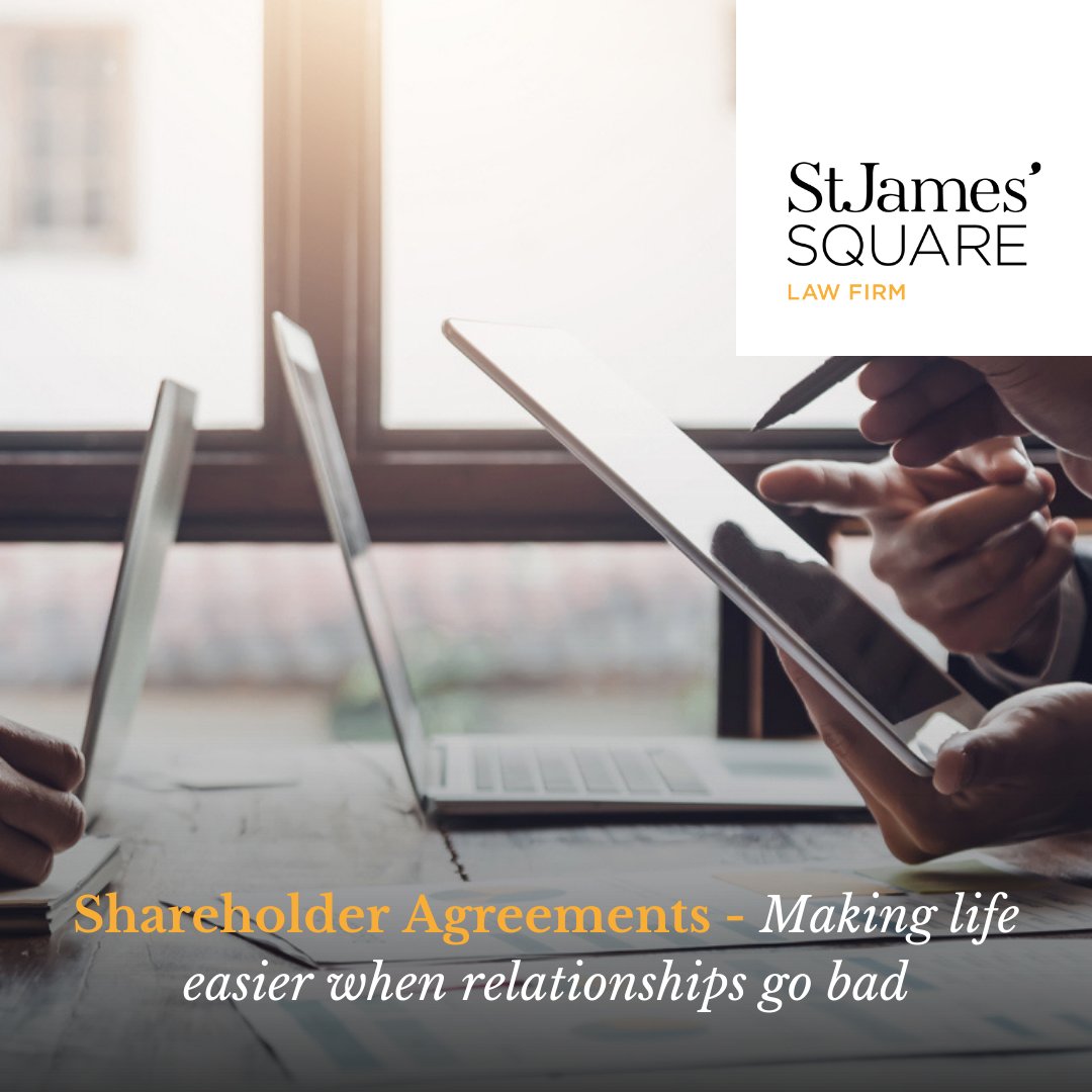 Shareholder agreements make life between #businessowners easier when times are good and when relationships go bad. 

Take a look at our latest article, which covers everything you should know about #shareholderagreements: bit.ly/374cCCz
