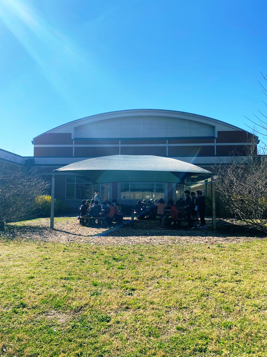 _Erika_Smith's tweet photo. Taking advantage of this beautiful day in GA☀️ math and sunshine, what a combo! @ELCatall @AMMSLions #AMMSLions https://t.co/GhhlMY6lv4