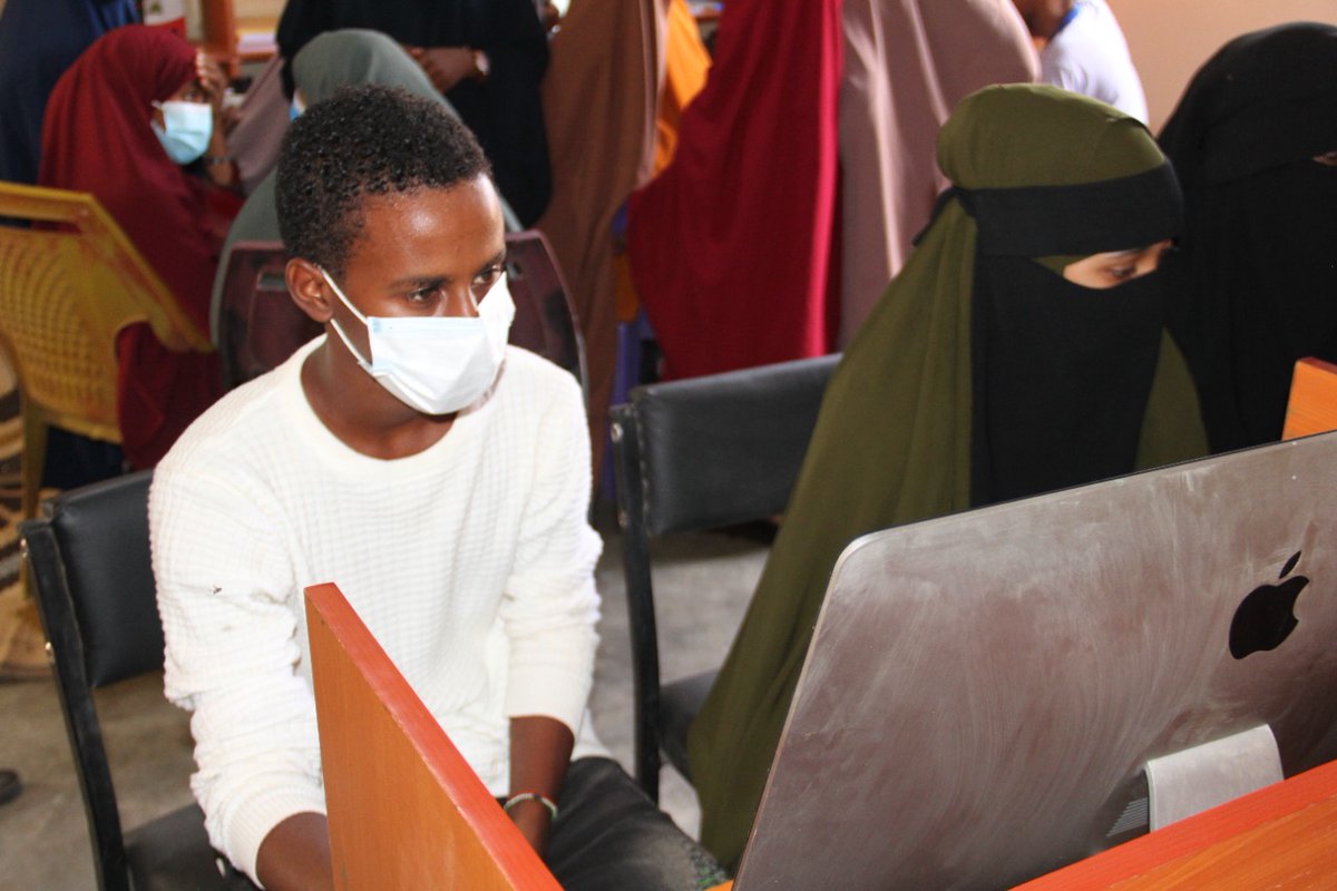 EmergeCBOKe's tweet photo. Introducing coding to young minds is one of the best ways to develop interest in Science, Technology, Engineering and Mathematics (STEM). #ManderaDigitalandInnovationHub. https://t.co/AA8tUhVv5A