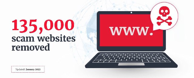 SeaFIintel's tweet photo. Have you received a questionable email? By forwarding the email to https://t.co/UiJeFoQivO you can report it. 

Your reports resulted in the elimination of 135,000 fraudulent URLs as of January 2022. https://t.co/ytff6VUcGA