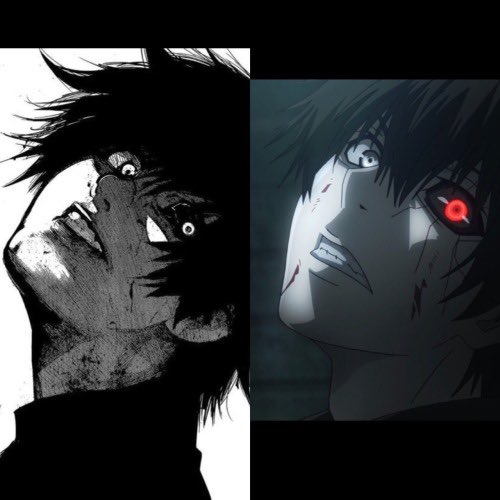 Rylox7's tweet photo. We need a Tokyo ghoul anime reboot asap 🔥 https://t.co/CKKJqgN6Tt