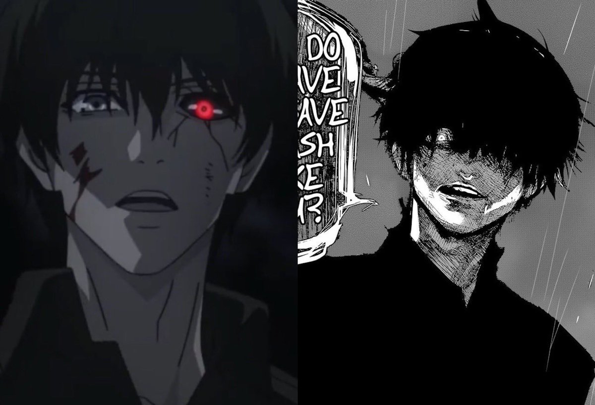 Rylox7's tweet photo. We need a Tokyo ghoul anime reboot asap 🔥 https://t.co/CKKJqgN6Tt