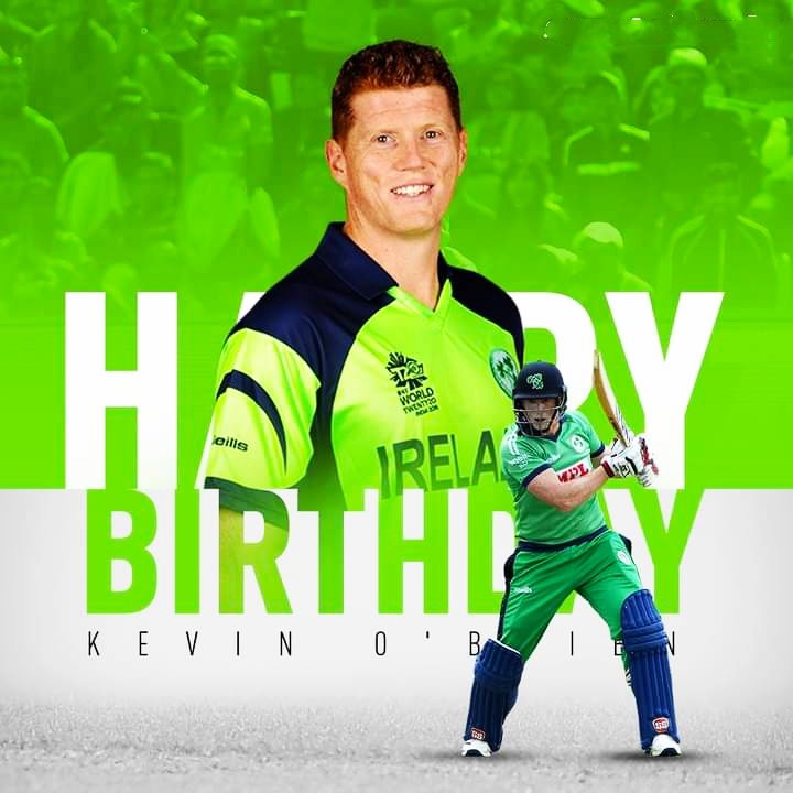 PradiptaHaldar6's tweet image. 👕 266 international matches
🏏 5850 runs
☝️ 172 wickets
💯 4 centuries

✅ Fastest 💯 in the World Cup
✅ Scored the first Test 💯 for Ireland

#Happy_Birthday to the Irish all-rounder, #Kevin_O’#Brien 🥳🎉