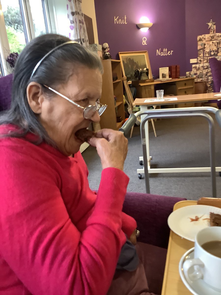 ferendune's tweet photo. Our very spoilt residents on cake tasting day https://t.co/UijxfgrAMo