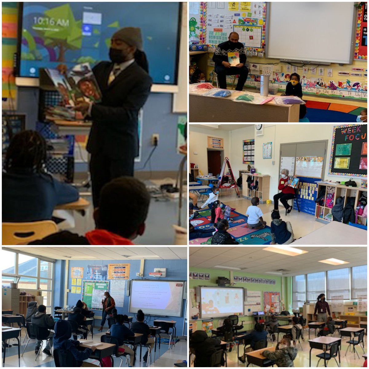 KetchamES's tweet photo. Thanks to all of our guest readers who came to support Read Across America Day at Ketcham. @trayonwhite @dcfireems @FOKESDC  @dcpublicschools @DCPS_Community  
#KetchamEaglesS.O.A.R. https://t.co/2kHF3WFdTt