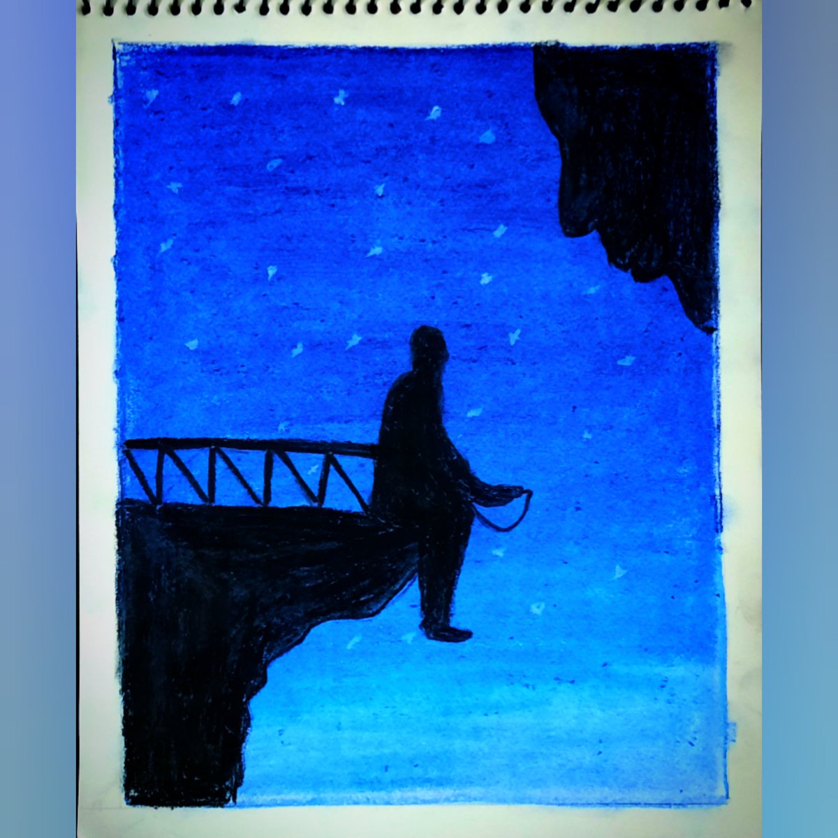 DRAWINGCREATIO3's tweet photo. আমার রাত জাগা তারা ⭐তোমার আকাশ ছোঁয়া বাড়ি ⛺আমি পাইনা ছুঁতে তোমায় আমার একলা লাগে ভারী...
New drawing .
04.03.2022
#monkaraf #oilpasteldrawing #night https://t.co/U9EJJ09hFX