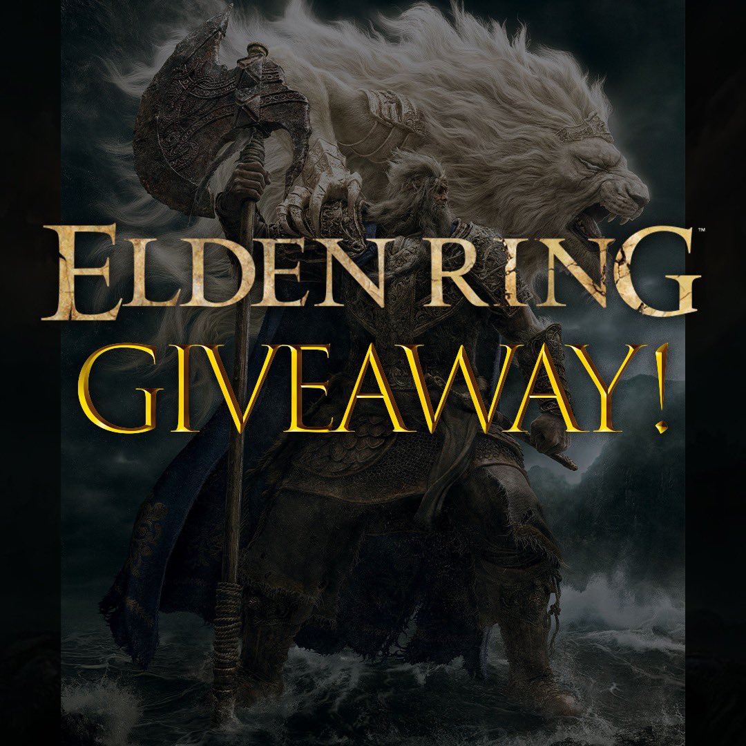 TOTNR_Podcast's tweet photo. 🚨 #ELDENRING Giveaway! 🚨

To enter you must 
- Like
- Retweet
- Follow @TOTNR_Podcast

Winner will be chosen 3/10!
Winner will choose from one of the following platforms PS4, PS5, Xbox, Xbox Series X or Steam and will receive a digital code!

Good Luck! https://t.co/LMCrVnCW5a