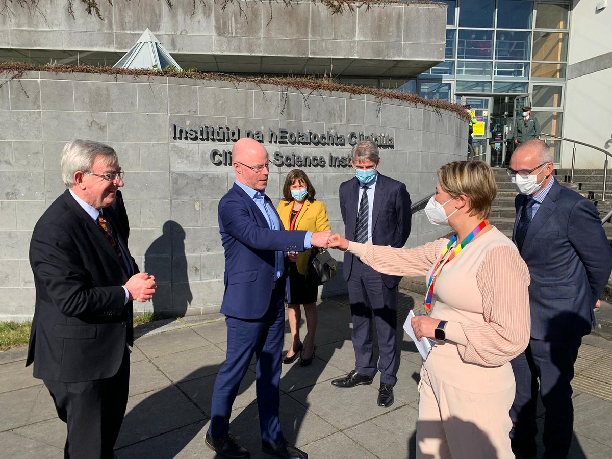 Today we welcome Minister @DonnellyStephen for the official launch of our Clinical Simulation and Interprofessional Education Facility. This facility is at the forefront of excellence in teaching and learning for medical students and healthcare providers. <a href="/HSELive/">HSE Ireland</a> @saoltagroup
