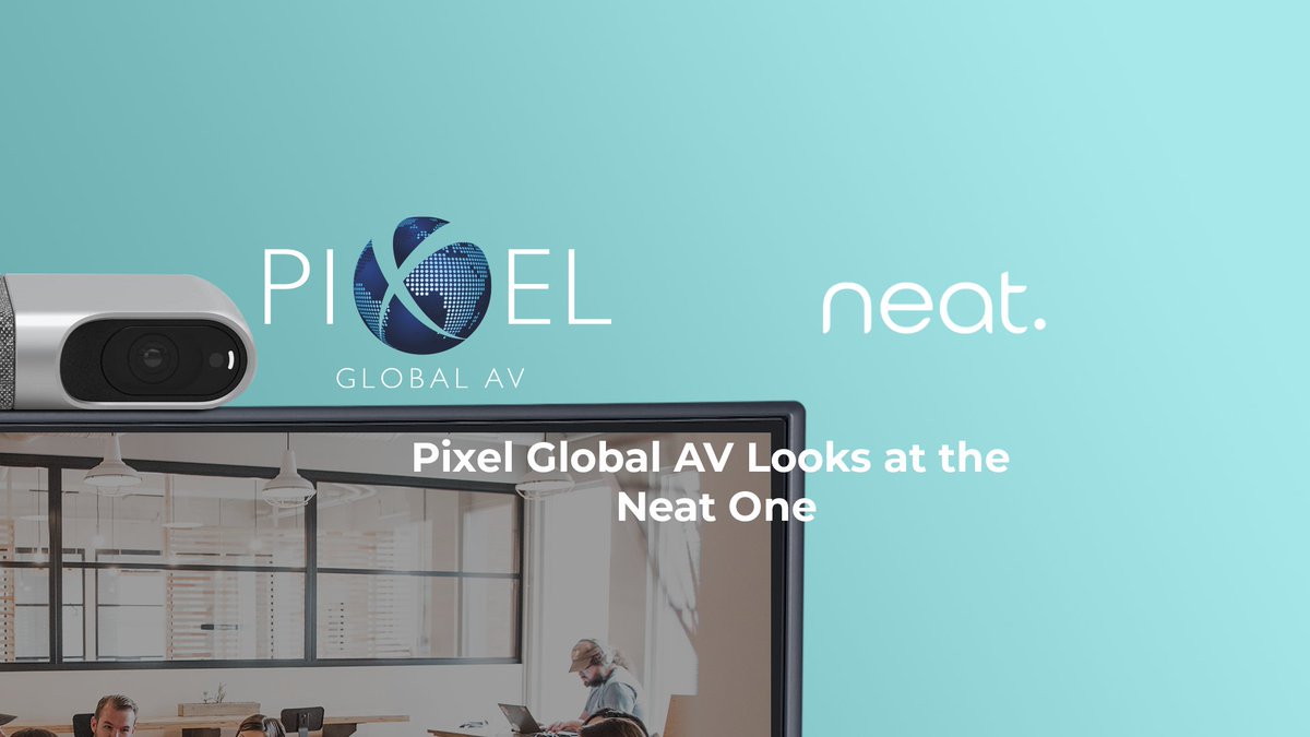 PixelGlobalAV's tweet photo. We look at the Neat One, an all in one webcam solution coming soon from Neat.

https://t.co/ZpIXn9WcPE

#PixelGlobalAV #NeatOne #VideoConfrencing #Webcam https://t.co/4is9UHNDCr
