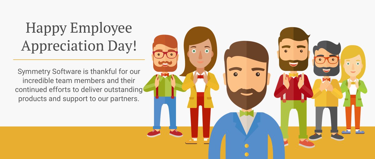 SymmetrySftware's tweet photo. Happy Employee Appreciation Day! 

#EmployeeAppreciationDay https://t.co/P6WWr7EkFH