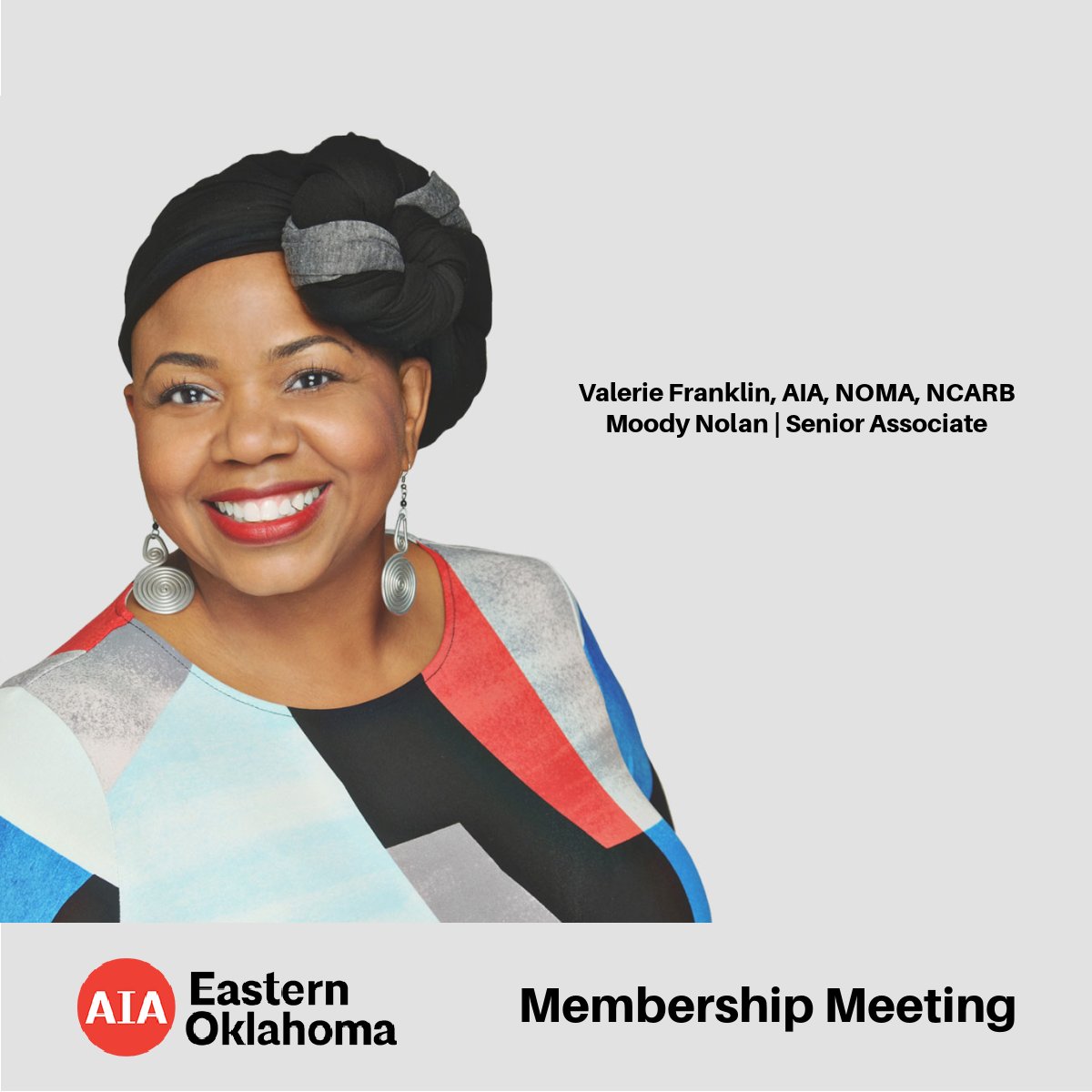 LDKerns_com's tweet photo. Thursday, we attended the AIA Eastern Oklahoma Luncheon featuring guest speaker Valerie Franklin who gave an inspiring presentation about diversity in the industry.
.
.
#LDKerns @aiaeok  @MoodyNolan https://t.co/ekZ32zs3Hf