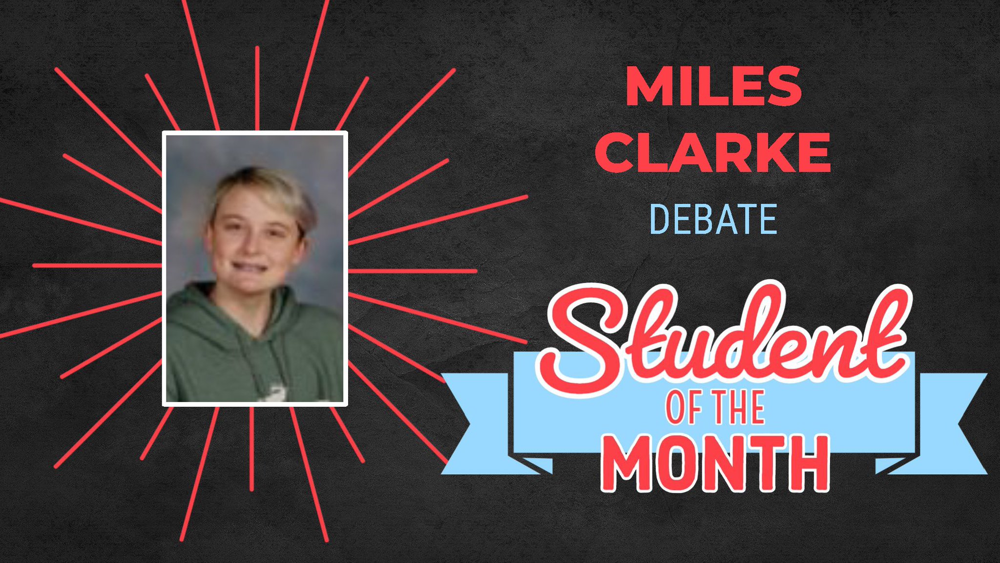 Millard South Activities on Twitter "Miles joined Debate as a junior