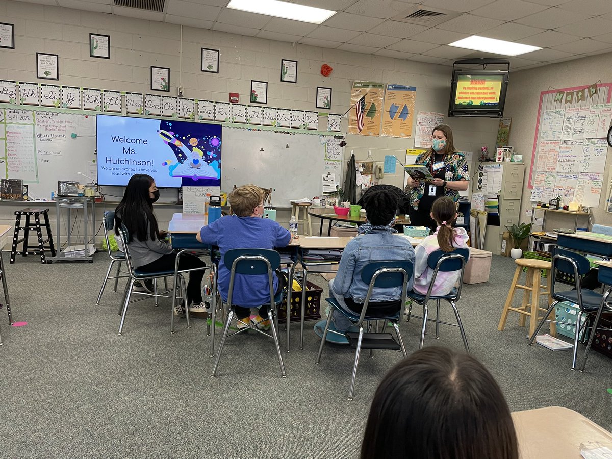 Thank you so much <a href="/K_J_Hutchinson/">Kathryn Hutchinson</a> for coming and reading to us today! It was such a blast listening to the Crown and a snippet of Lawn Boy! We also really appreciate the Q&amp;A on Middle School! <a href="/CombsCatchUp/">Combs Catch Up</a> <a href="/5thGradeCombs/">5th Grade Combs</a>