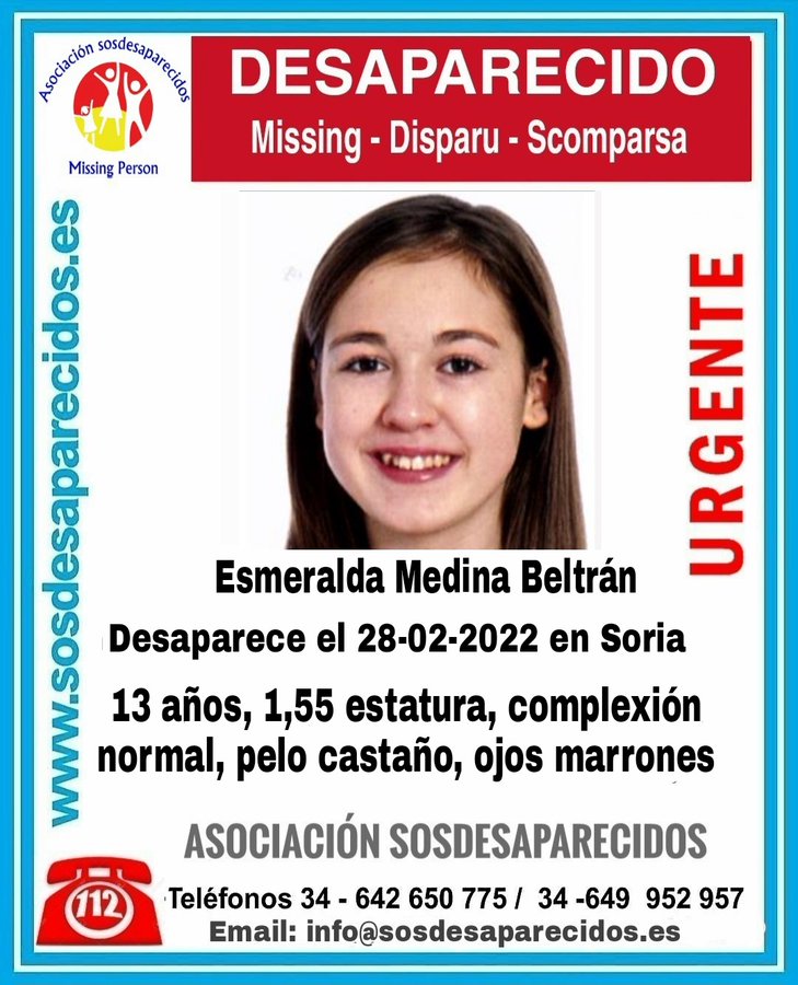 Buscan a una menor de edad desaparecida en Soria desde el lunes desdesoria.es/2022/03/04/bus…