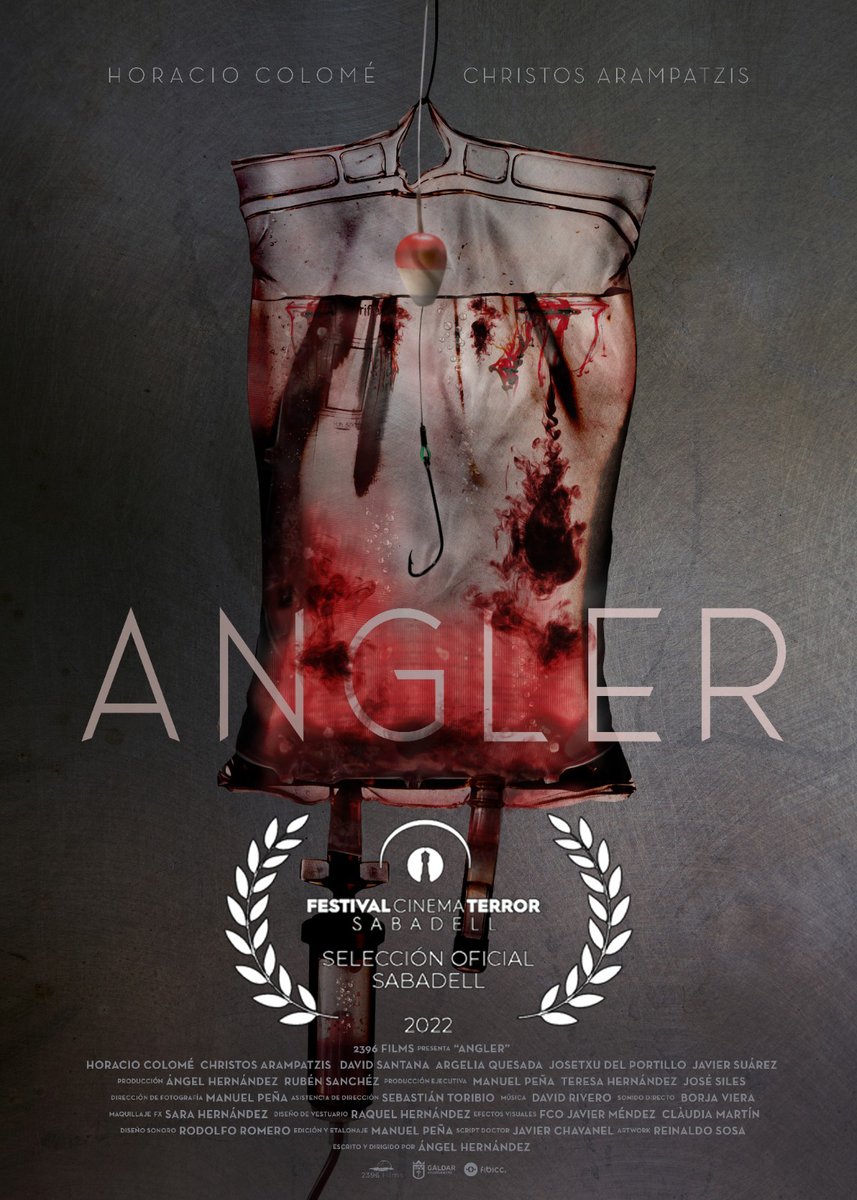 No podemos estar más contentos de anunciar que #Angler tendrá su estreno oficial en el <a href="/SBDFilmFestival/">Festival de Cinema de Terror de Sabadell</a>, donde se proyectará el próximo 16 de marzo. Estrenar en esa Meca del Fantaterror que es Cataluña es simplemente maravilloso. Enhorabuena a todo el equipo.