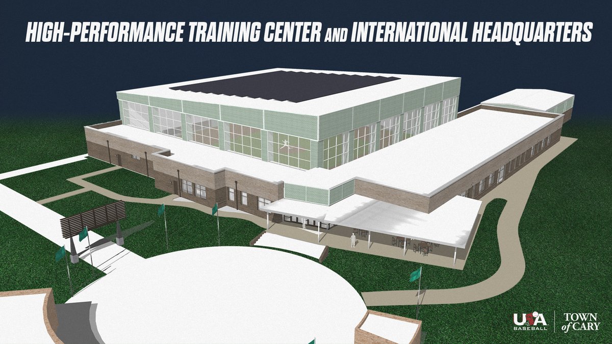Build #ForGlory🇺🇸

We’re excited to start the construction of our new USA Baseball High-Performance Training Center and international headquarters at the <a href="/NTCCary/">National Training Complex</a>. Keep track of our progress: bit.ly/3KepVia