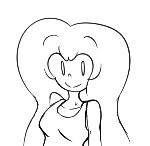 rough Broomy sketch cause i got her on da mind 