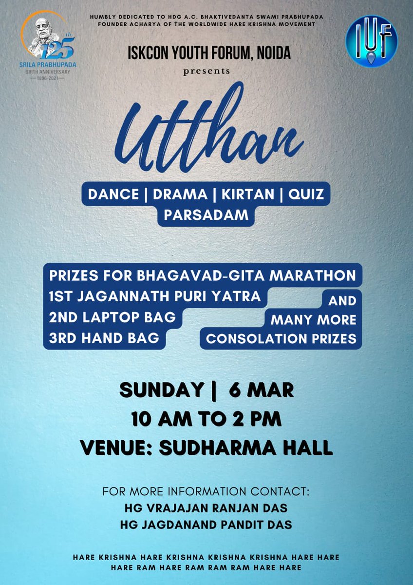 iyfnoida's tweet photo. Kindly register yourself - 

https://t.co/bvKCLymkCB

Regards:
IYF Noida

*Note: It's free of cost.Registration is must https://t.co/T5fK4XLLus