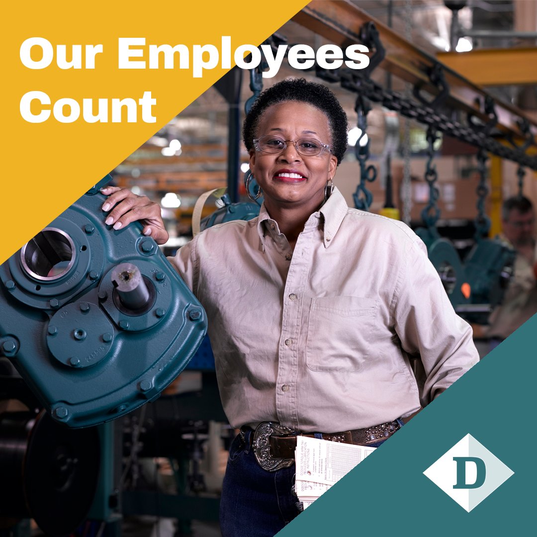 Thank you to all our employees for your hard work and commitment to Dodge. Happy Employee Appreciation Day!

#dodgeindustrial #employeeappreciationday