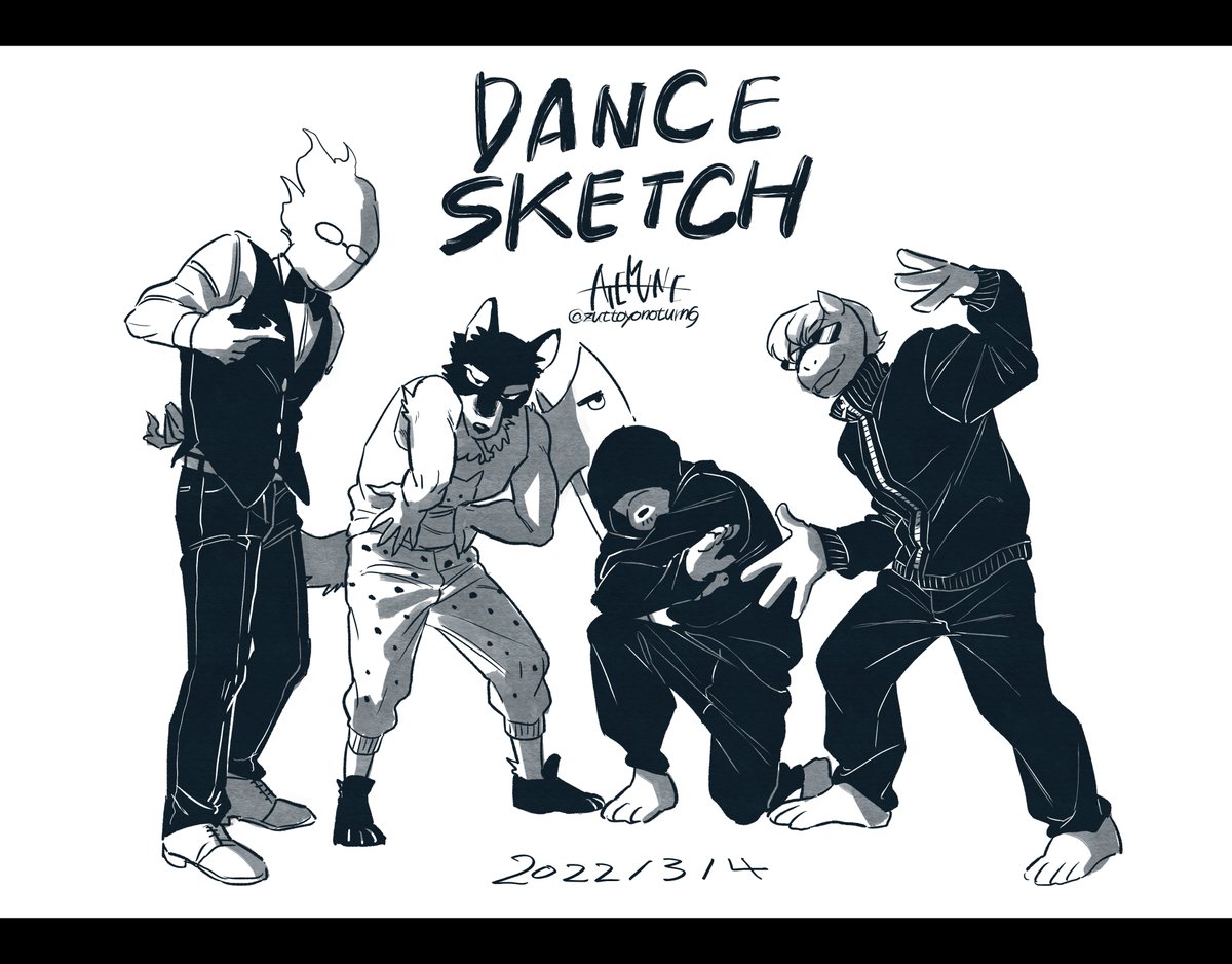Dance sketch*地下世界の仲間たち 