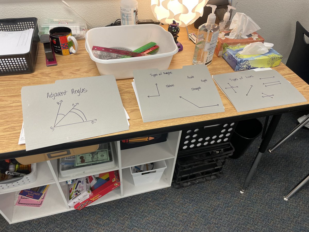 MrMcDaniel13's tweet photo. Students in @Muraliy_4 and @BrownsClassFISD 4th grade classes reviewing types of lines and angles based on their entry ticket data so they know what they need to work on! They get autonomy in their activities to take control of their own learning #AllenPL https://t.co/6DKTUPDD2h