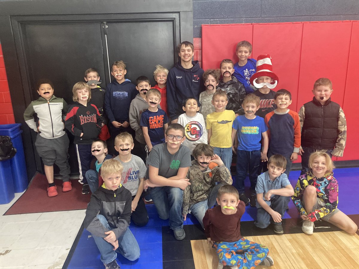 WPBroncos's tweet photo. It has been a great Read Across America Week at W-P! Finished off with a little Dr. Seuss on Friday! #gowp https://t.co/nN7ECrK4OU
