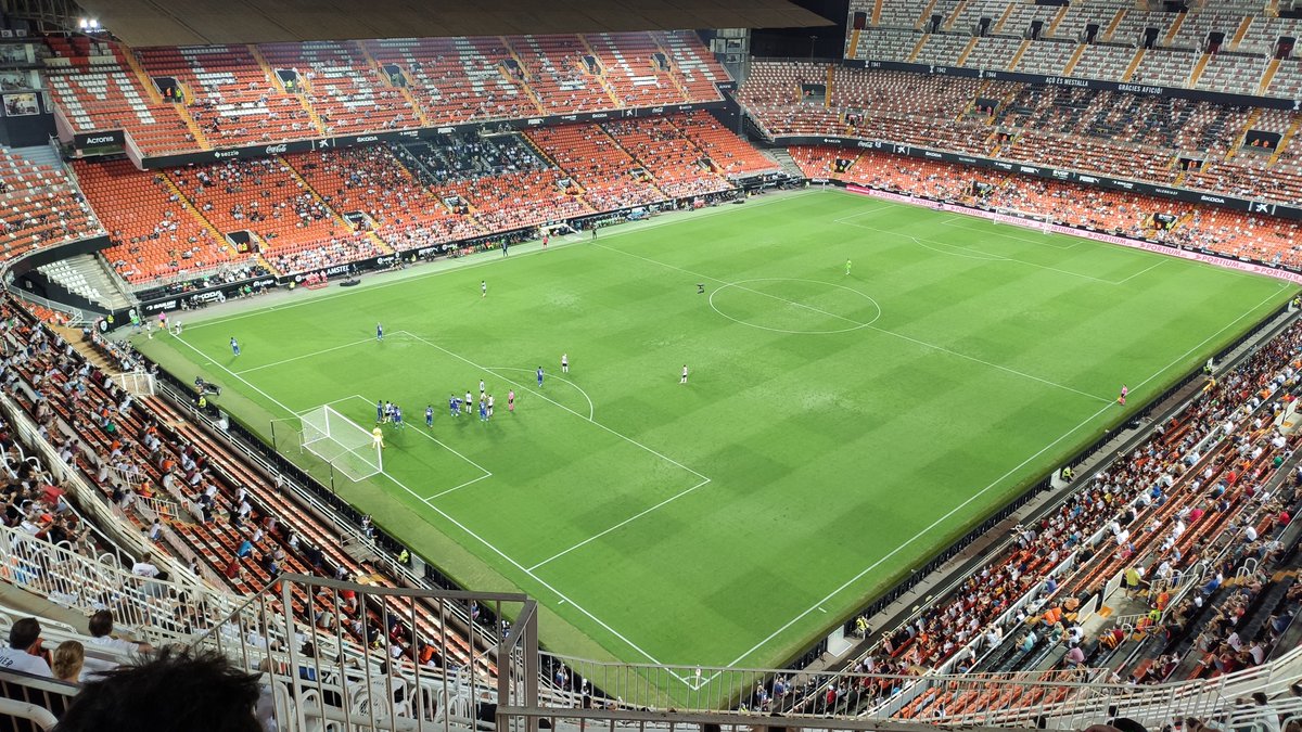 Jornada 1 @valenciacf  
#VCFGetafe #Mestalla