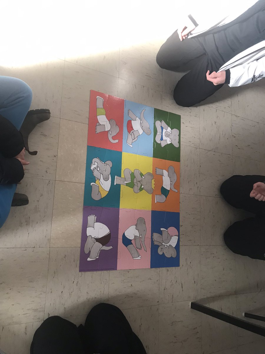 SewNutritious's tweet photo. No power…no problem 💡 Gr 9 Ss tried walking in a young child’s shoes by exploring some activities that helped them understand how children learn 🧩 https://t.co/fRQ3EmpzMd