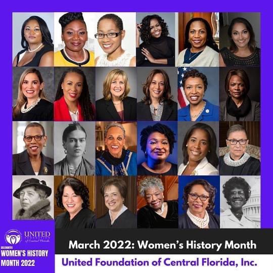 Honored to be in the company of such phenomenal women. Thank you, <a href="/UFCF_Inc/">United Foundation of Central Florida, Inc.</a> 🖤 #WomensHistoryMonth
