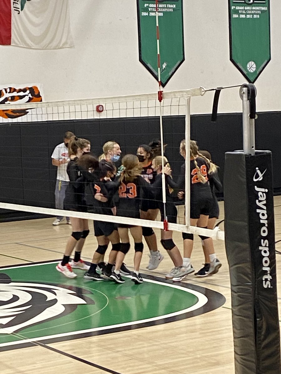 alueckUMS's tweet photo. Another win for the 6th grade Tigers. The way they support each other is my favorite part. 🐯#teamums https://t.co/75swrzu45n