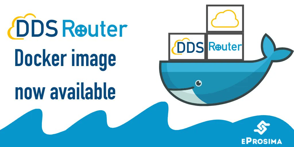 EProsima's tweet image. ☁️ Download #DDSRouter as #Docker Image!  
Accessing the solution that enables communication of distributed #DDS networks is now easier than ever!
Check out this free &amp;amp; #OpenSource solution!
Go to: buff.ly/3ERkmD1
#ThisIsDDS #OMGTech