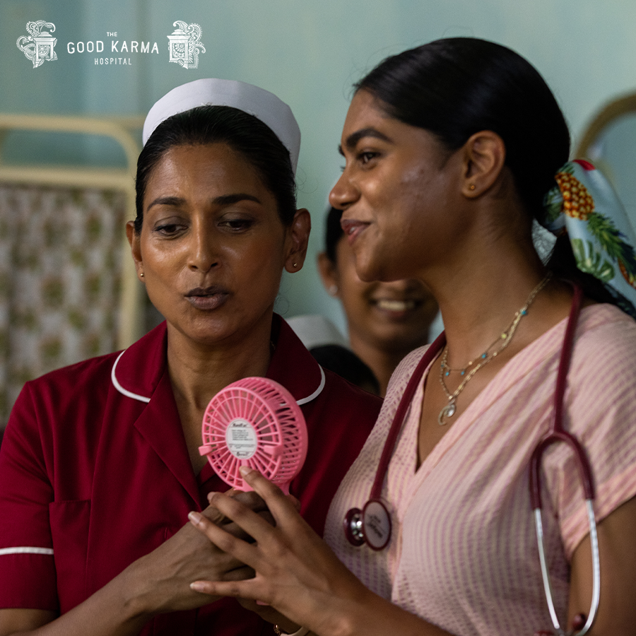goodkarmahosp's tweet photo. Who doesn't love a sneak peek behind the scenes?! 👀 #GoodKarmaHospital https://t.co/xXrLtoY2Nj