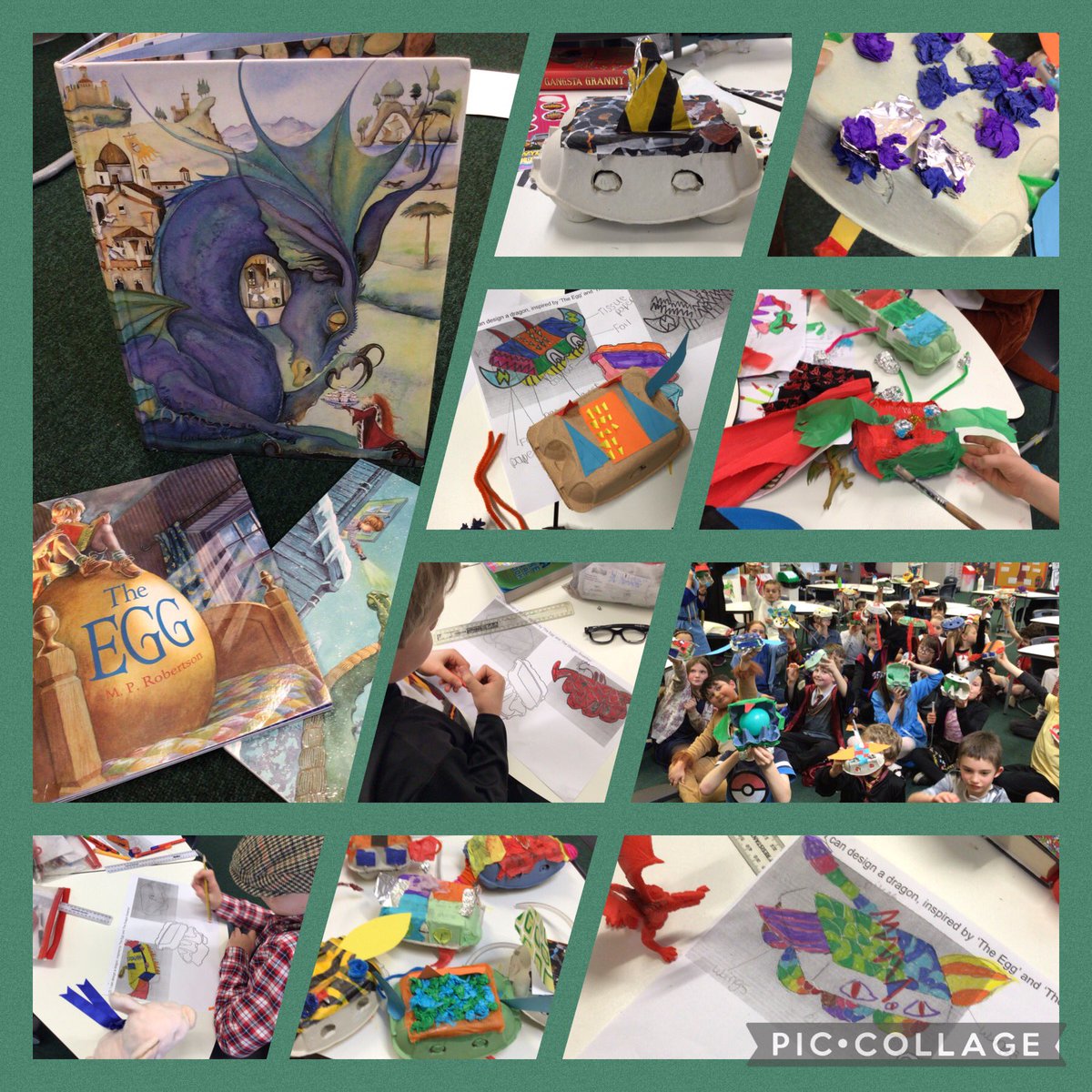 Y4Raglan's tweet photo. Wow! Fantastic immersion day, designing, making and adding pneumatics to our own dragons, inspired by all our texts this week. @RaglanVC https://t.co/mlohjZO4mV