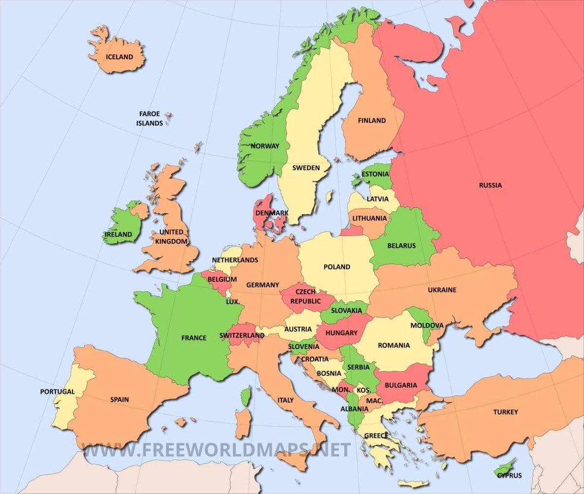 Most european countries. Карта - Европа. Карта Европы со странами. Карта European Countries. Карта европейских государств на английском.