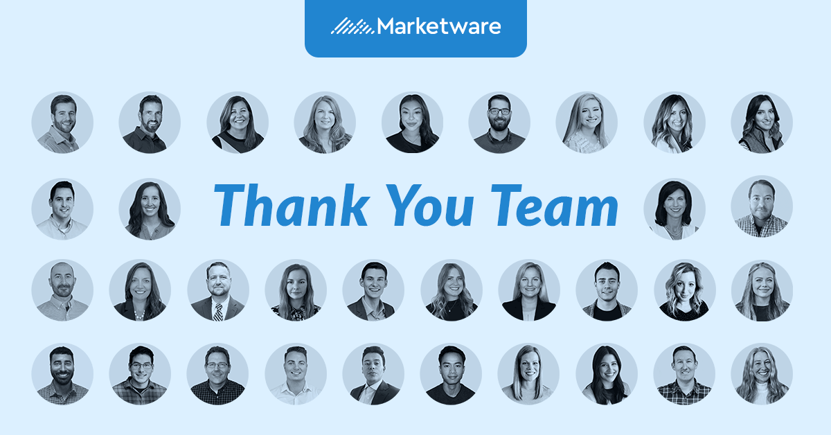 Marketware's tweet photo. It's #EmployeeAppreciationDay — A big thank you to everyone on the Marketware team that makes this company so great!

#team #thankyou #healthcaretechnology https://t.co/dmlpMhK3I8