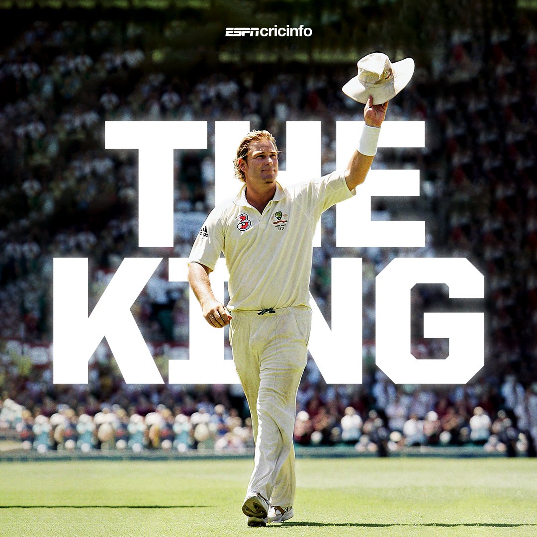 Legbreaks. Flippers. Batters bamboozled. Fans awestruck. World Cup, Ashes, IPL wins.

The wizard not only revived legspin, he became legspin. A bowling action imitated by the world over.  

Thanks for all the memories. The cricket world will miss you terribly, Shane Warne 🙇