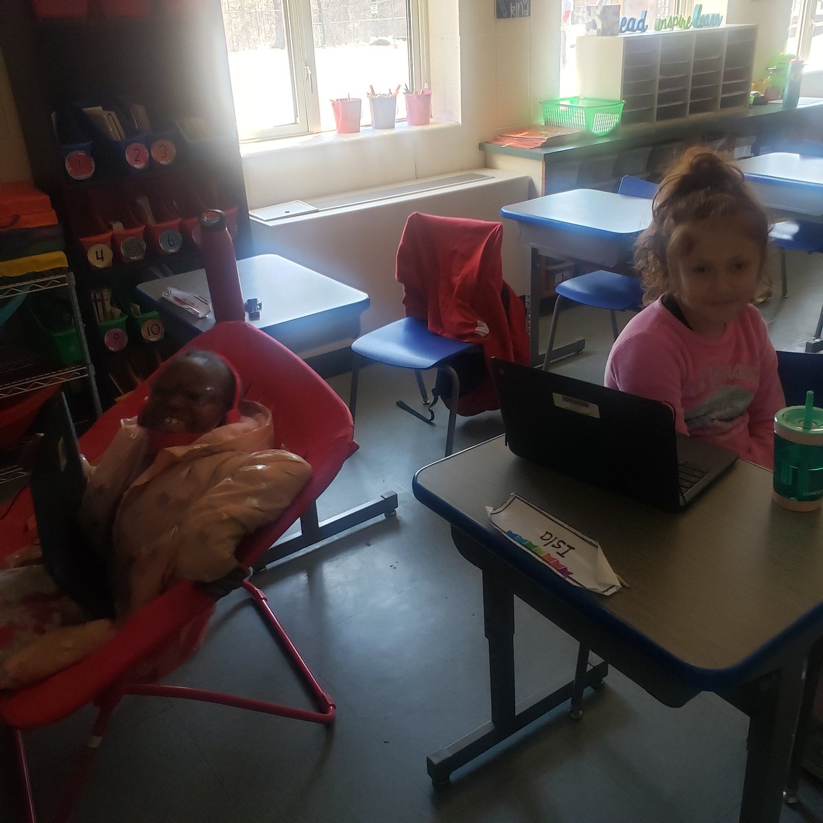 Getting in our <a href="/DreamBox_Learn/">DreamBox Learning</a> &amp; <a href="/LexiaLearning/">Lexia</a> time in to hit our weekly goal ❤ And pajama day! <a href="/AmeliaElem/">Amelia Elementary</a> #ShineYourLight