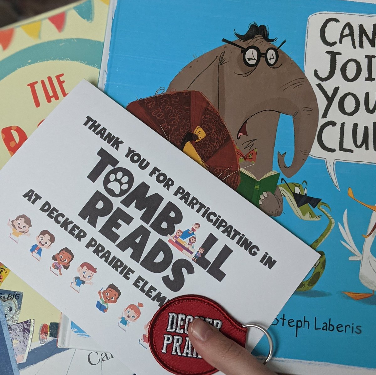annabbowskers's tweet photo. Thank you @TISDDPES for having me for Tomball Reads! It was SO fun reading to your fourth grade students and answering questions about @impactnews! https://t.co/MBoMat3XC9