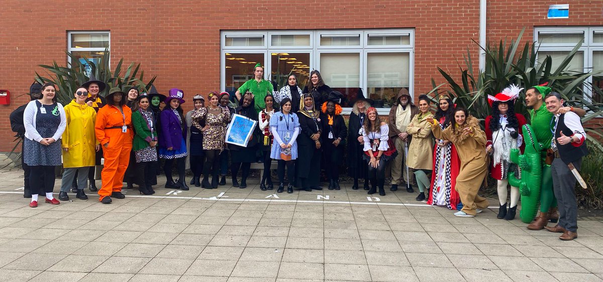 Ok , so after much searching, we finally managed to find all of our amazing characters and grab a quick picture. Thank you to everyone who was involved in #WorldBookDay