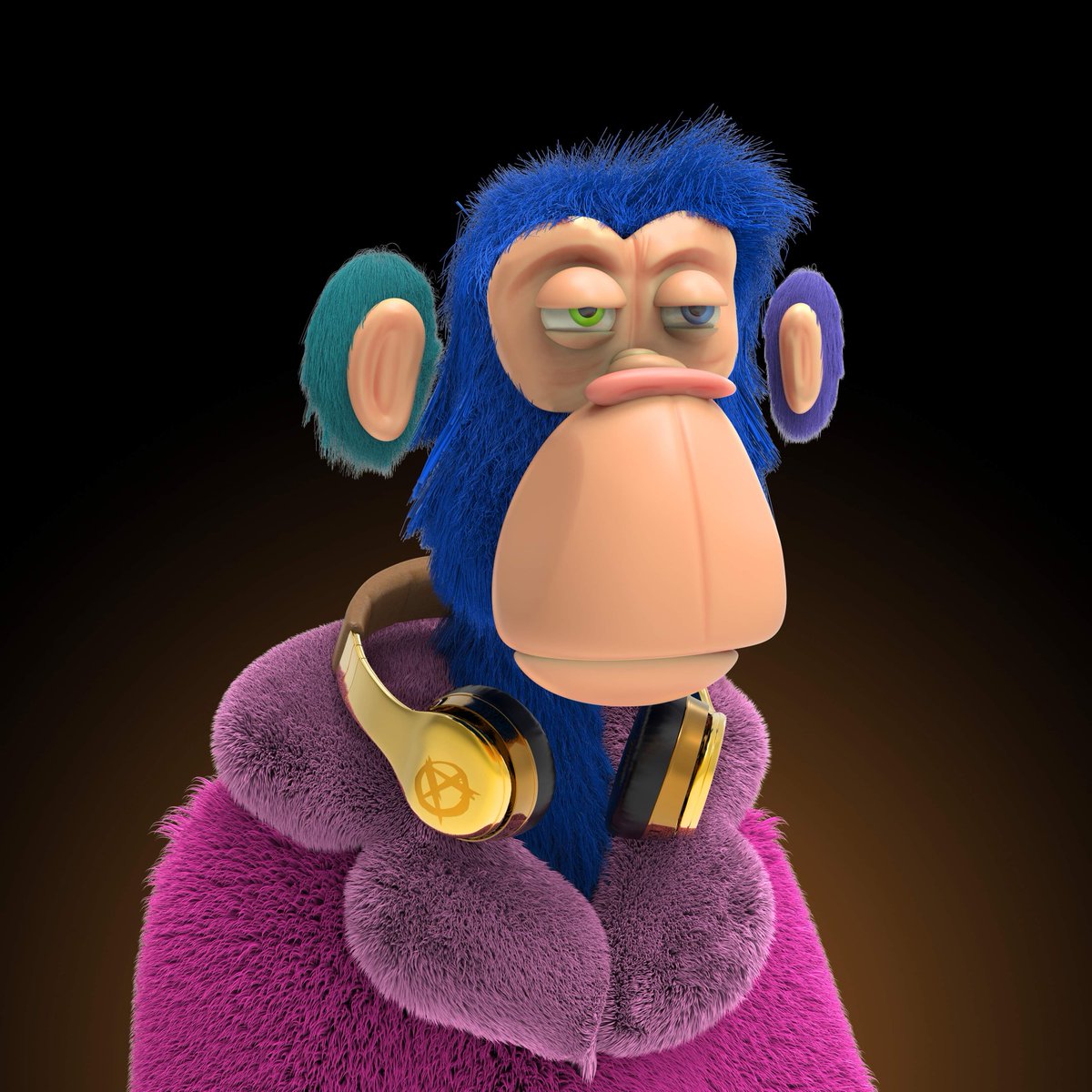 This Floating Ape is looking cozy🥶
