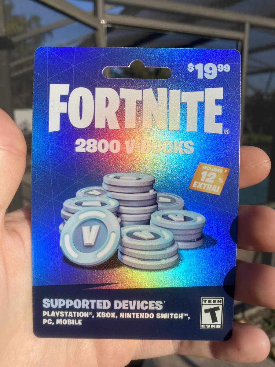 2800 V-Buck Card ~ 25 Minutes 
- Retweet 
- Join <a href="/NFTgoonie/">Goon</a> 📌