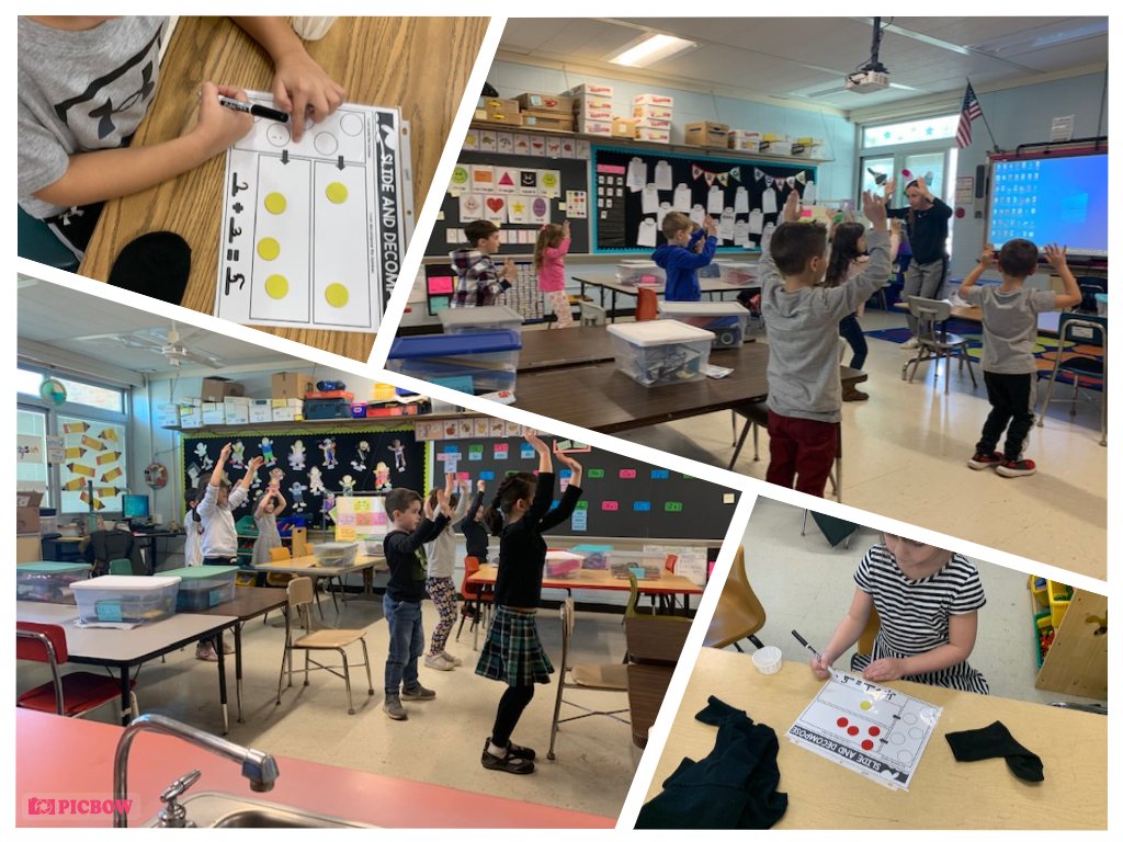 Mega fun in Ms. LaBarbera's math class with manipulatives &amp; movement! #welovemath <a href="/elissatoubin/">Elissa Toubin Millan</a>