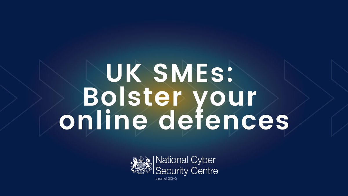 NCSC's tweet photo. ⚠️We’re urging UK SMEs to bolster their online defences in response to Russia’s unprovoked, premeditated attack on #Ukraine
https://t.co/OnreArWhc2 https://t.co/UsNtPFw3B6