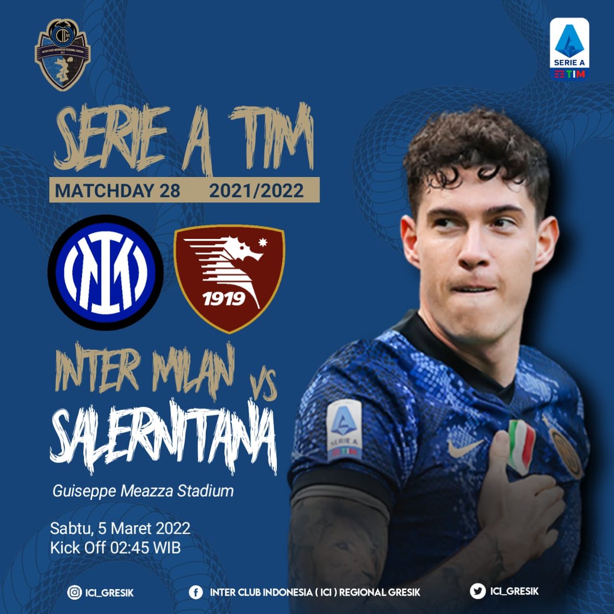 #InterDay 
#ForzaRagazzi
#ForzaInter #AvantiICI #ICIGresik