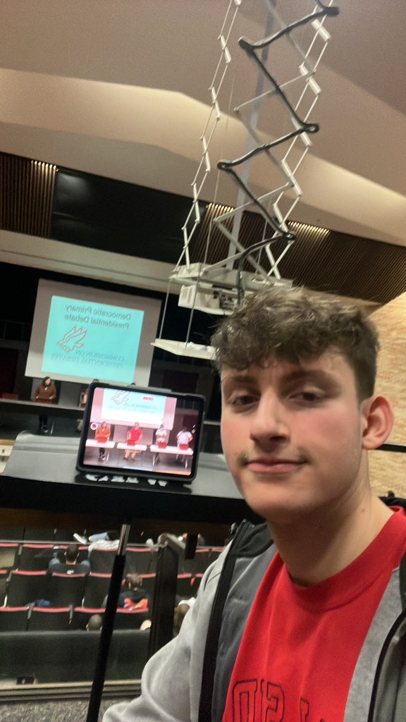 Your candidate for Congress doesn’t have just one job. He’s got a side hustle as the tech specialist at WNN! <a href="/WarriorNewsNet/">WNN</a>